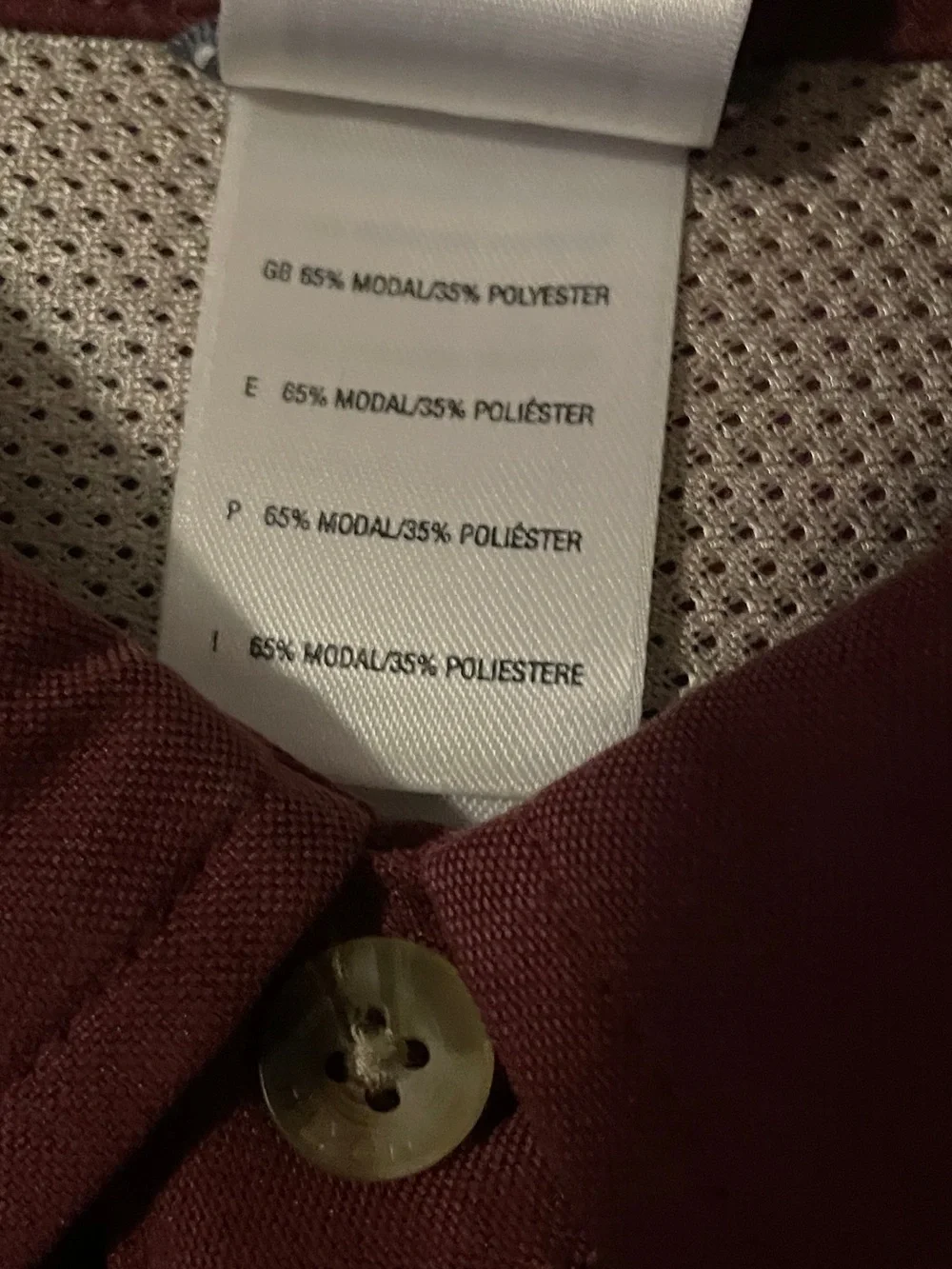 The North Face Syncline Button Up Shirt Burgundy Roll Tab Men’s L
